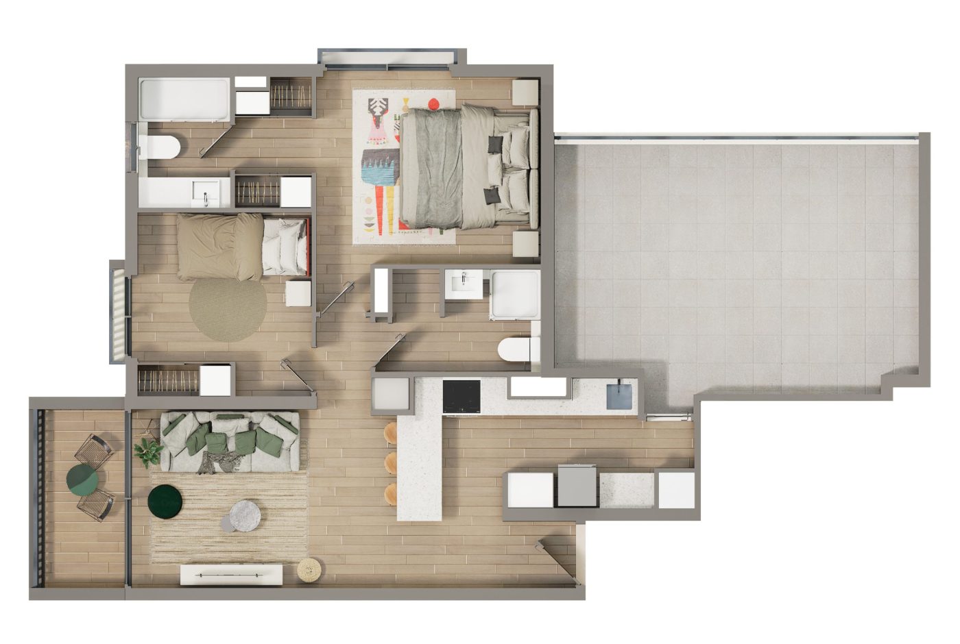 Planta-Depto-02-Dorm-Roof-Top-Terraza